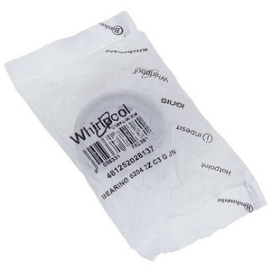 Підшипник для пральної машини 481252028137 SKF 6204 - 2Z (20x47x14) (в оригінальній упаковці Whirlpool)