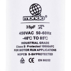 Пусковий конденсатор CBB60 35uF 450V SKL для пральної машини