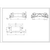 Петля люка для пральної машини Bosch 00171269
