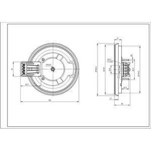 Конфорка 346971000001 для електроплити Nord D=145mm 1000W