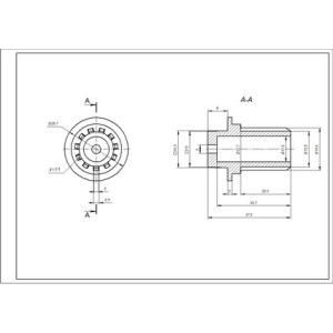 Муфта запобіжна для м&aposясорубки Philips 996510049323 білий Муфта запобіжна для м&aposясорубки Philips 996510049323 білий