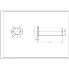 Заглушка отвору ТЕНа для пральної машини Indesit C00087885 D=10 mm