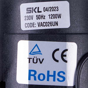 Двигун для мийного пилососа VAC026UN SKL D=143/77 mm H=68/176 mm 1200 W