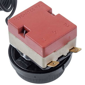 Термостат для бойлера WHD90E 16A 220V L=1000mm Tmax = 90°C + ручка керування (2 клеми)