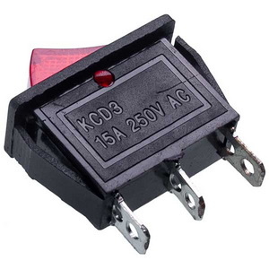 Вимикач (одинарний 3C) 16A 250V для масляного обігрівача
