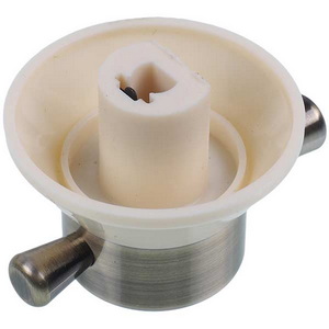 Набір універсальних ручок для варильної поверхні Pyramida, Gorenje, Bosch, Hansa (4 шт.) бежевий+латунь