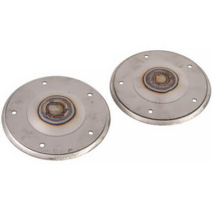 Фланець барабана (опора) для вертикальної пральної машини Whirlpool 480110100802 (2шт, нержавійка)
