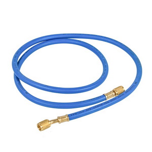 Набор заправочных шлангов A360 (3 шт.x1500mm 1/4'apos-1/4'apos SAE) для фреона R-12 R-22 R-502 Набор заправочных шлангов A360 (3 шт.x1500mm 1/4'apos-1/4'apos SAE) для фреона R-12 R-22 R-502