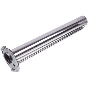 Фланец (нержав. сталь, D наруж.=120 mm, D колбы=50 mm, L=450 mm) под сухой стеатитовый ТЭН для бойлера 2100 W Atlantic/ROUND MO00100T