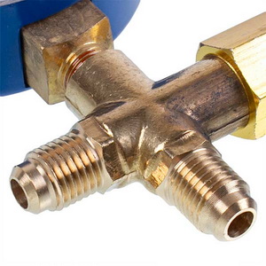 Манометрический коллектор 1-вентильный WJ-466G (R-32 R-410 R-134 R-407)