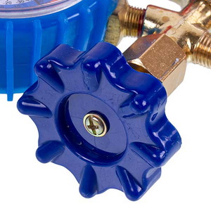 Манометрический коллектор 2-вентильный XM-R560G R-22 (R-12 R-502) + шланги 3шт. Манометрический коллектор 2-вентильный XM-R560G R-22 (R-12 R-502) + шланги 3шт.