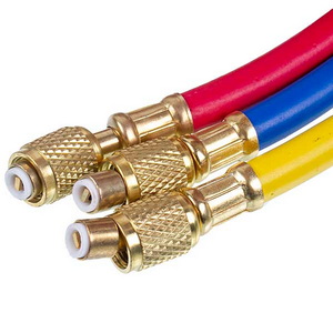 Манометрический коллектор 2-вентильный XM-R560G R-22 (R-12 R-502) + шланги 3шт. Манометрический коллектор 2-вентильный XM-R560G R-22 (R-12 R-502) + шланги 3шт.