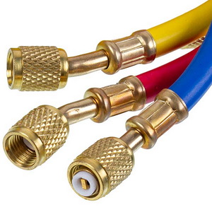 Манометрический коллектор 2-вентильный XM-R572G R-410 (R-22 R-134 R-404) + шланги 3шт.x1800mm