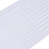 Випарник 1400x250mm (плачучий) HR JN-E060 двохпатрубковий D трубок=8mm