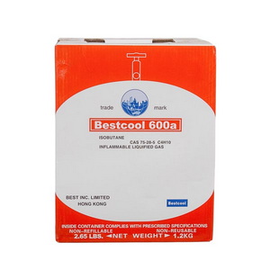 Фреон Bestcool R600A 1.2kg (Холодоагент R600A, Хладон-600A, Фреон 600, ДФУ-600A, HFC-600 А)