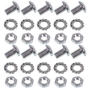 Whirlpool Комплект кріплення фланця (10 шт, M5x11mm, L різьблення=8mm) для пральної машини
