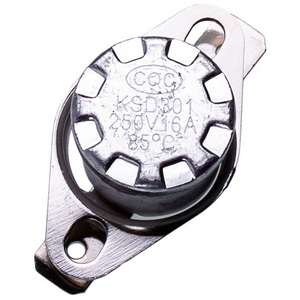 Термостат для конвекторного обігрівача KSD301 250V 16A 85°C Термостат для конвекторного обігрівача KSD301 250V 16A 85°C