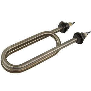 Тен для нагріву води 5000W (нержавіюча сталь) L=270mm M22 (скріпка)