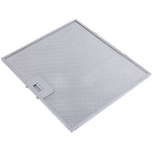 Фильтр жировой (металл.) для вытяжки 345x300x8mm (под защелки, универсальный)