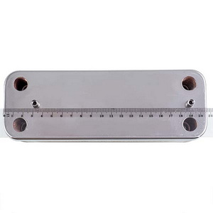 Теплообмінник пластинчастий ГВП (20 пластин) для газового котла Baxi ECO-3/4S, Luna 3 Comfort, Westen Pulsar 17B2072000