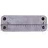 Теплообмінник пластинчастий ГВП (12 пластин) для газового котла Baxi/Westen 5686670