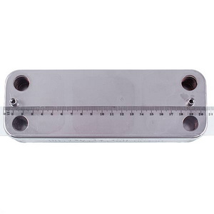 Теплообмінник пластинчастий ГВП (14 пластин) для газового котла Chaffoteaux NECTRA 2.23/28 CF 61011164