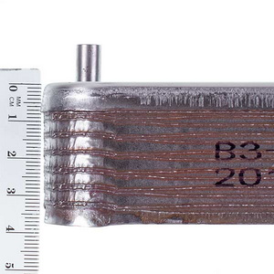 Теплообмінник пластинчастий ГВП (14 пластин) для газового котла Chaffoteaux NECTRA 2.23/28 CF 61011164