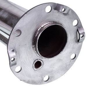 Фланець (нержав. сталь, Dзовн.=120 mm, Dколби=50 mm, L=340 mm) під сухий ТЕН для бойлера 1500 W Atlantic/ROUND MO00030T