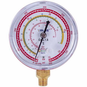 Манометр високого тиску CBH VALUE (D корпуса=68mm, R22 R134 R410 R407)