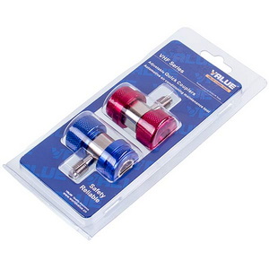 Набор заправочных муфт VALUE VHF-SA VHF-A (низкого + высокого давления) быстросъемные (1/4&apos&apos SAE)