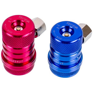 Набор заправочных муфт VALUE VHF-SY (низкого + высокого давления) быстросъемные R1234 (M12*1.5)