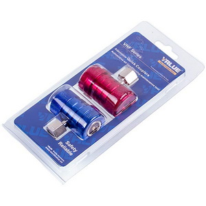 Набор заправочных муфт VALUE VHF-SY (низкого + высокого давления) быстросъемные R1234 (M12*1.5)