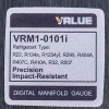Манометричний колектор 1-вентильний VALUE  VRM1-0101 NAVTEK (електронний манометр) + шланги 2шт.