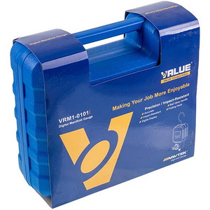 Манометрический коллектор 1-вентильный VALUE VRM1-0101 NAVTEK (электронный манометр) + шланги 2шт.