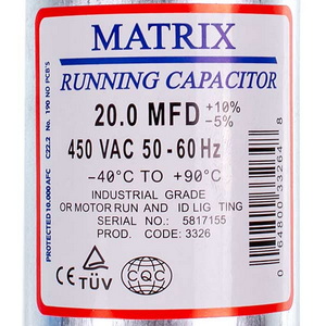 Конденсатор Whicepart 20uF 450V CBB65