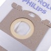 Набір мішків (4 шт) ELMB01K S-BAG WORWO для пилососа Electrolux/Philips