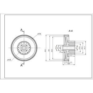 Набір шестерень (3 шт) для м&aposясорубок Zelmer \ Bosch (00793636, 00793635, 00793638)