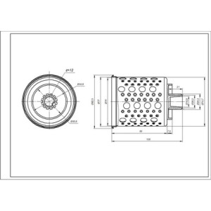 Барабанчик-терка (для сиру та дерунів) для м&aposясорубки Zelmer \ Bosch 86.4060 00798130