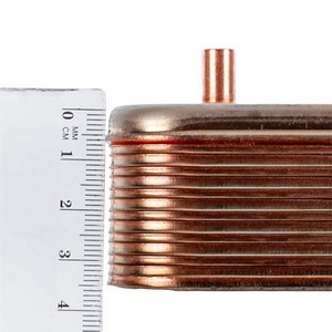 Теплообмінник пластинчастий ГВП Zilmet (14 пл.) для газового котла Ariston, Chaffoteaux 17B1901444 Теплообмінник пластинчастий ГВП Zilmet (14 пл.) для газового котла Ariston, Chaffoteaux 17B1901444