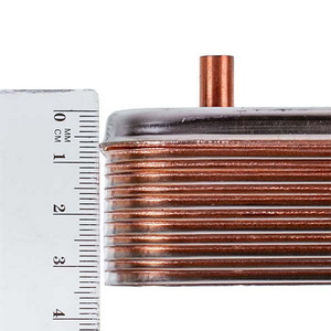 Теплообмінник пластинчастий ГВП Zilmet (12 пластин) для газового котла Saunier Duval Themaclassic, Isotwin 17B2071213 Теплообмінник пластинчастий ГВП Zilmet (12 пластин) для газового котла Saunier Duval Themaclassic, Isotwin 17B2071213