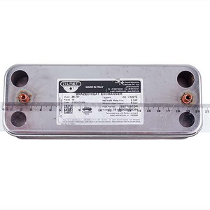 Теплообмінник пластинчастий ГВП Zilmet (16 пластин) для газового котла Ariston, Ferroli, Demrad, Protherm 17B2071606